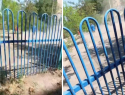 В Волжском рабочие освоили новую технологию покоса травы без травы 