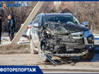 Тройное ДТП с маршруткой №6 произошло в Волжском: фото и подробности с места аварии