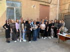 Волжский городской суд вышел на субботник в честь 80-летия Победы