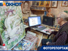 Художник-керамист из Волжского Анатолий Козлов провел экскурсию по своей мастерской