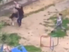 В Волжском конфликт во дворе попал на видео
