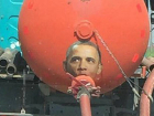 Ассенизаторскую машину с портретом Обамы встретил на дороге водитель из Волжского