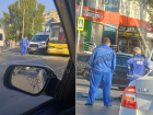 Маршрутка сбила насмерть ребенка на самокате в Волжском