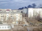 В промзоне Волжского горела неэксплуатируемая техника