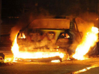 Китайский автомобиль Vortex сгорел на улицах Волжского