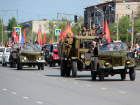 9 мая жители Волжского встретили торжественно и патриотично