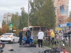 «Удар был мощнецким»: страшная авария с мотоциклистом в Волжском