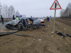 В страшной аварии погибли трое волгоградцев: под Тамбовом фура столкнулась с «Приорой»