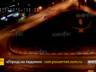 Полицейская погоня с мигалками в центре Волжского. Видео