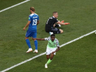 Нигерийцы открыли счет футбольного матча на "Волгоград Арене"