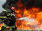 В Среднеахтубинском районе неизвестный спалил металлический вагончик