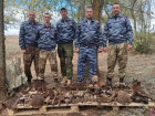 Вещи красноармейцев нашли при раскопках близ Волжского 