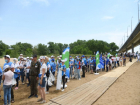 В Среднеахтубинском районе активисты стали участниками масштабного экомарафона на Волге