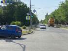 Видео аварии с бетономешалкой в Волжском