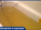 Ржавая вода из-под крана годами портит здоровье жителей Волжского
