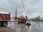 Грузовик и бетономешалка столкнулись на окраине Волгограда