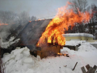 В воскресенье пожары полыхали в Среднеахтубинском районе