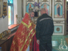 В храме волжской колонии прошла служба по случаю престольного торжества