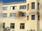 Появилось видео первых минут пожара на стадионе Волжского