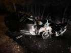 В Волжском водитель погиб, врезавшись в дерево