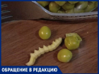 «В зеленом горошке обнаружилась маринованная гусеница»,- волжанка