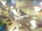 На видео попал гонщик, снесший встречный автомобиль в Волжском