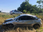 «Подрезал и скрылся»: авто опрокинулось на трассе под Волжским