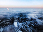 Волжанин сфотографировал туман с высоты птичьего полета