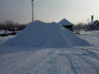 Среднеахтубинское лесничество приступило к заготовке снега 
