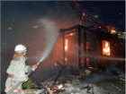В Среднеахтубинском районе в садоводческом товариществе "Опытник-3" горел частный дом