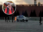 Бродяга из Волжского сжег чучело с фото лица президента на Красной площади 