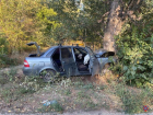 «Не справился с управлением и врезался в дерево»: близ Волжского произошло ДТП с пострадавшими