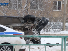 Официальные подробности аварии с опрокидыванием машины в Волжском на Карбышева: видео