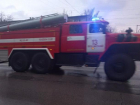 Недоброжелатели подожгли деревянный вагончик на ЛПК в Волжском