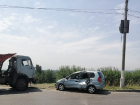«КАМАЗ» выехал на встречку и врезался в иномарку на Волжской ГЭС