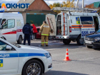 Водитель скорой помощи устроил аварию и скрылся с места ДТП в Волгограде