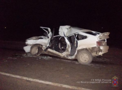 На волгоградской трассе МАЗ подмял «четырнадцатую»: пятеро в больнице