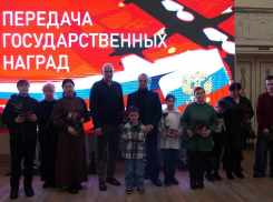 В Волжском передали государственные награды семьям погибших бойцов