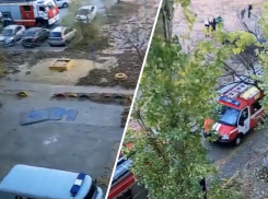 «Скорая, пожарная, служба спасения»: в Волжском переполох в одном из многоквартирных домов