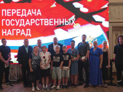 В Волжском родственникам павших героев СВО вручили боевые ордена и медали