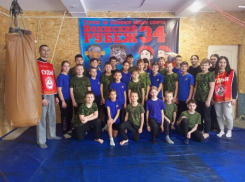 Школьники Волжского сдали ГТО накануне 23 февраля