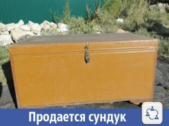 Волжанам предлагают купить раритетный сундук