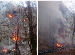 На западе Волгограда в многоэтажке произошел взрыв бытового газа