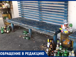 «Вся остановка усыпана бутылками», - волжанка