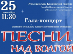 Гала концерт патриотической песни пройдет в Волжском (+0)