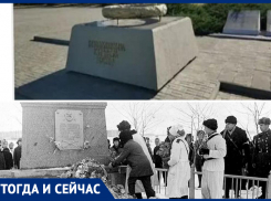 Мемориал воинам, погибшим в годы гражданской и ВОВ, установлен на историческом месте