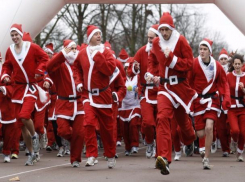 Фееричный забег Дедов Морозов решили провести в Волжском