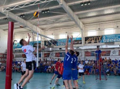 Волжане дружно поиграли в волейбол