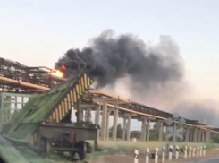 Запуск производства Эктос-Волга окутал черным дымом Волжский: видео
