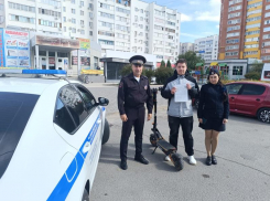 В Волжском провели рейд против нарушителей ПДД на электросамокатах и велосипедах